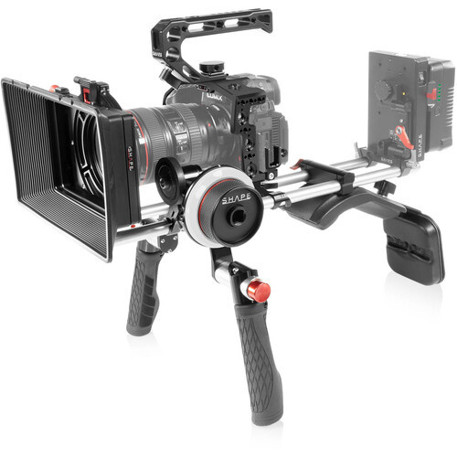 SHAPE Shoulder Mount System with Matte Box & Follow Focus Kit for Panasonic GH6