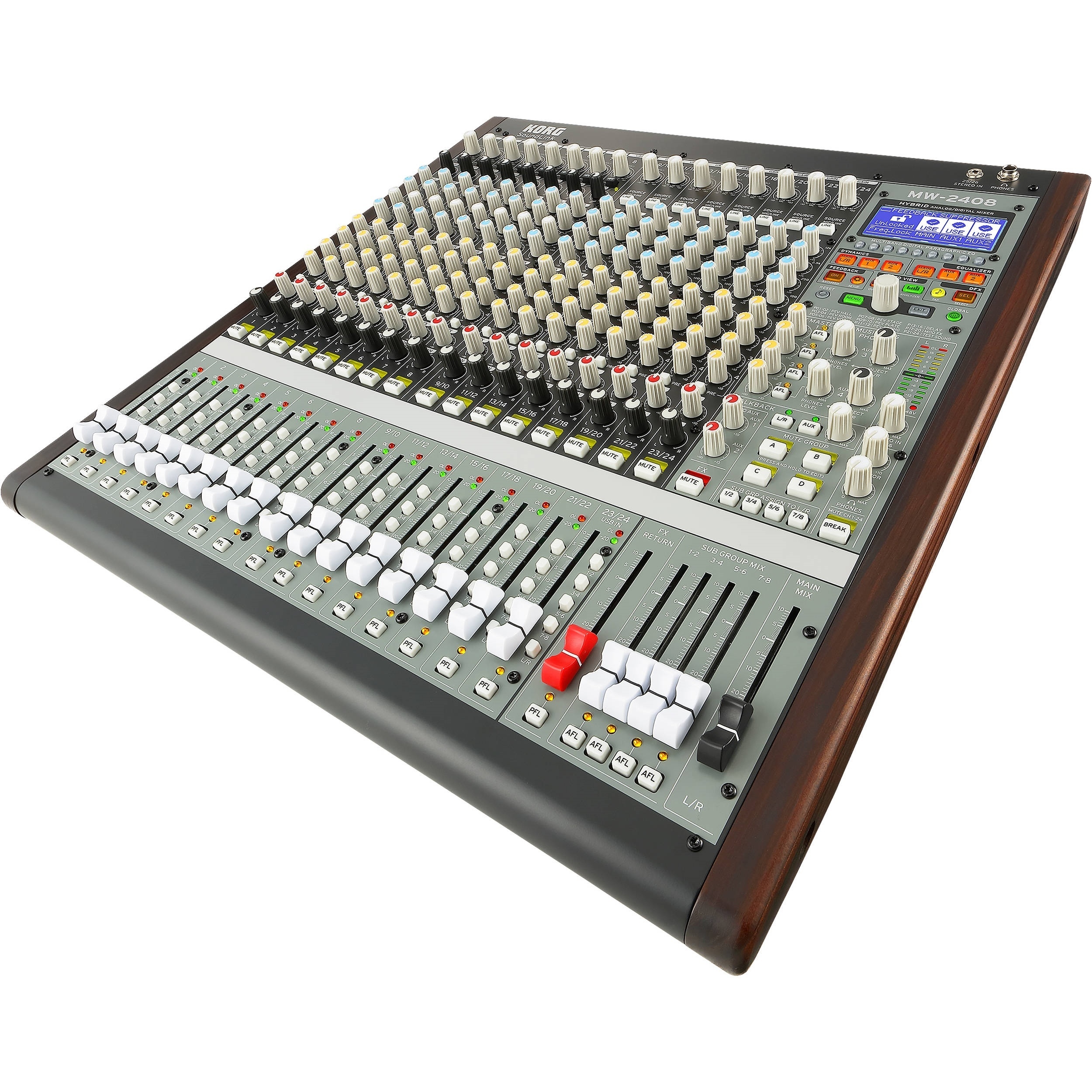 Korg SoundLink MW-2408 Hybrid Analog/Digital Mixer - Open Box