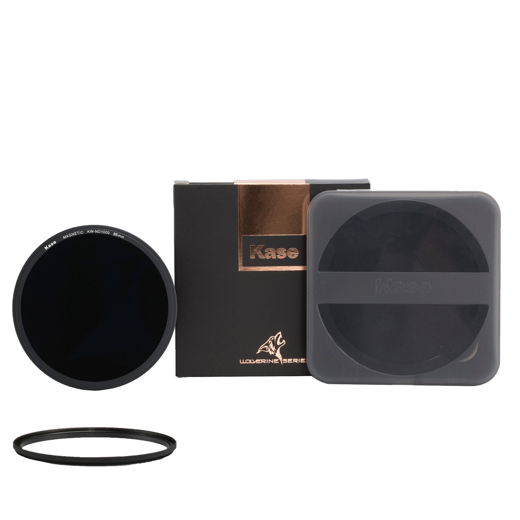 Kase Wolverine Magnetic Circular ND Filter with Magnetic Adapter Ring (95mm, ND1000)