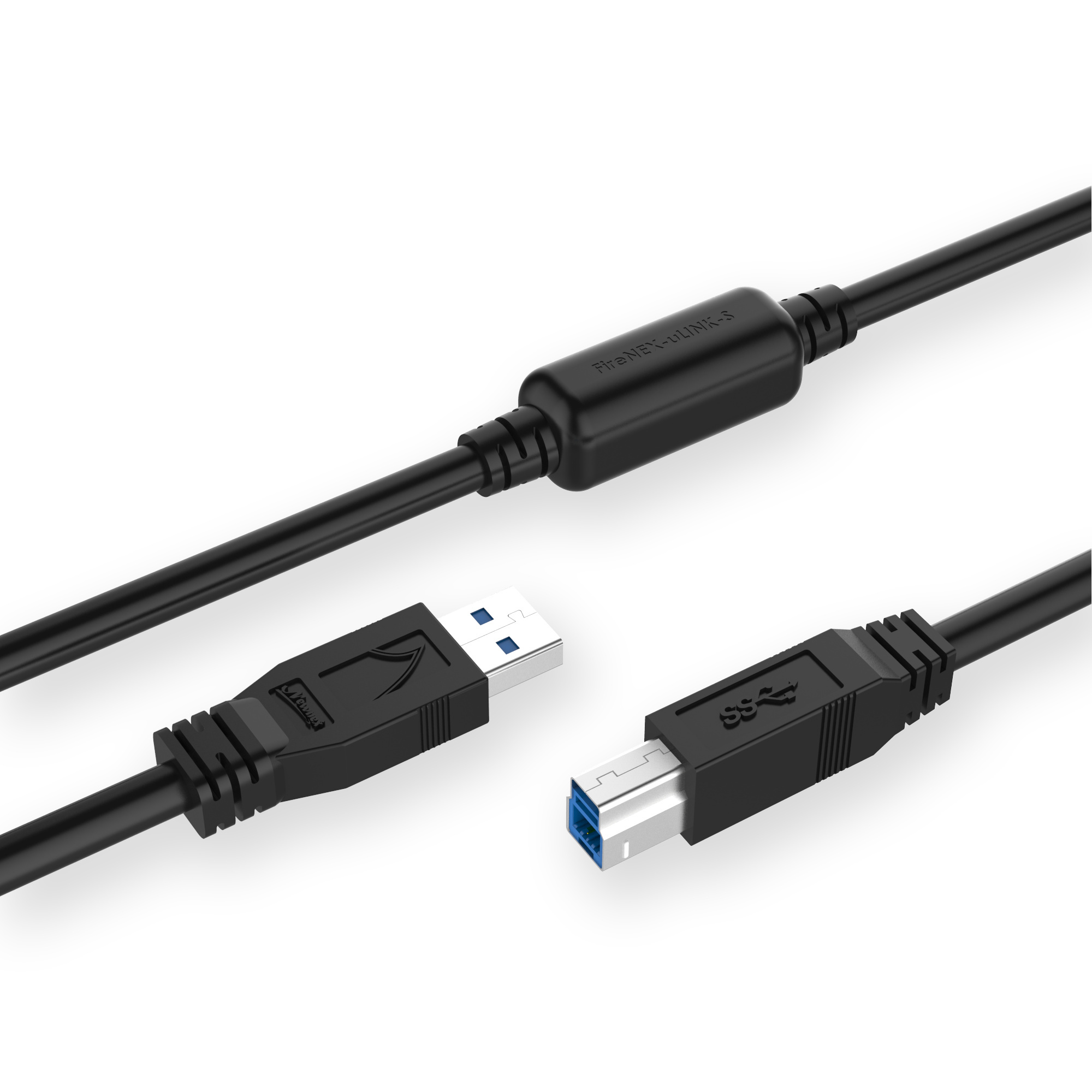 Newnex FireNEX uLINK SuperSpeed USB A to B Active Cable (8m)