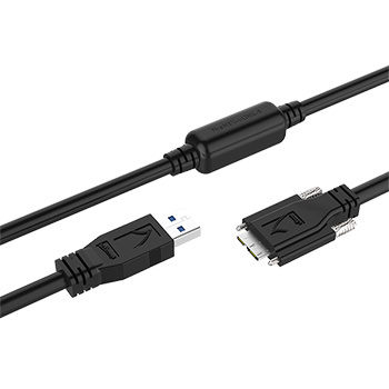 Newnex Firenex USB 3.0 Active Cable A/M to Micro B/M w/ Slim Profile Repeater (8m)