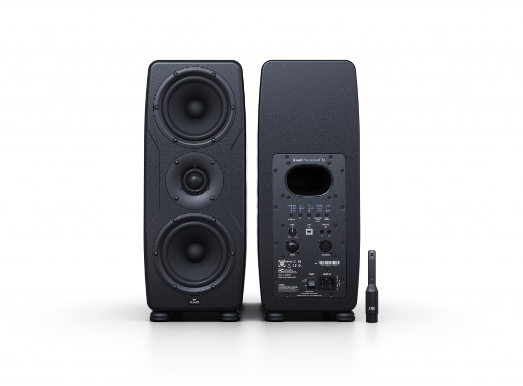 IK Multimedia iLoud Precision MTM Monitor (Single, Black)