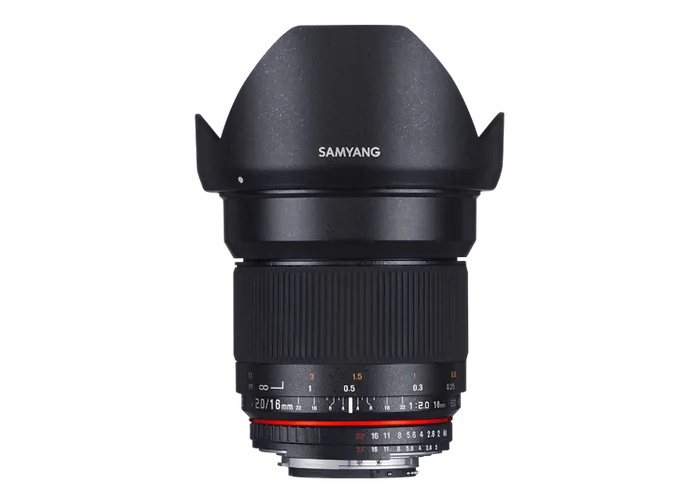 Samyang 16mm F2.0 ED AS UMC CS Lens (Sony E)