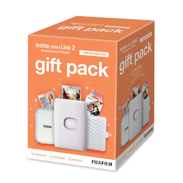 Fujifilm Instax Limited Edition Mini Link Gift Pack White