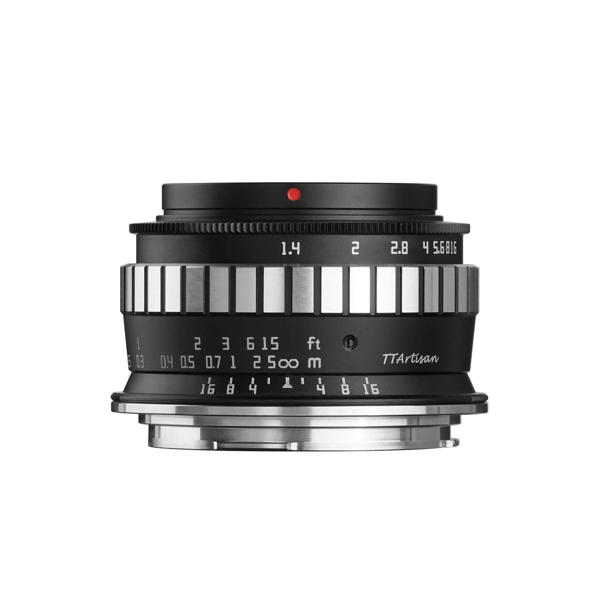 TTArtisan 23mm f/1.4 Lens for Canon RF (Black & Silver)