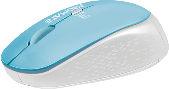Promate Tracker Ergonomic Wireless Mouse (Blue)