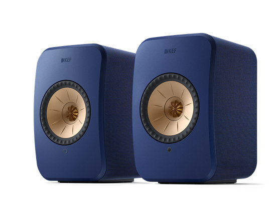 KEF LSX II Wireless Mini Monitor Speaker Pair (Blue)