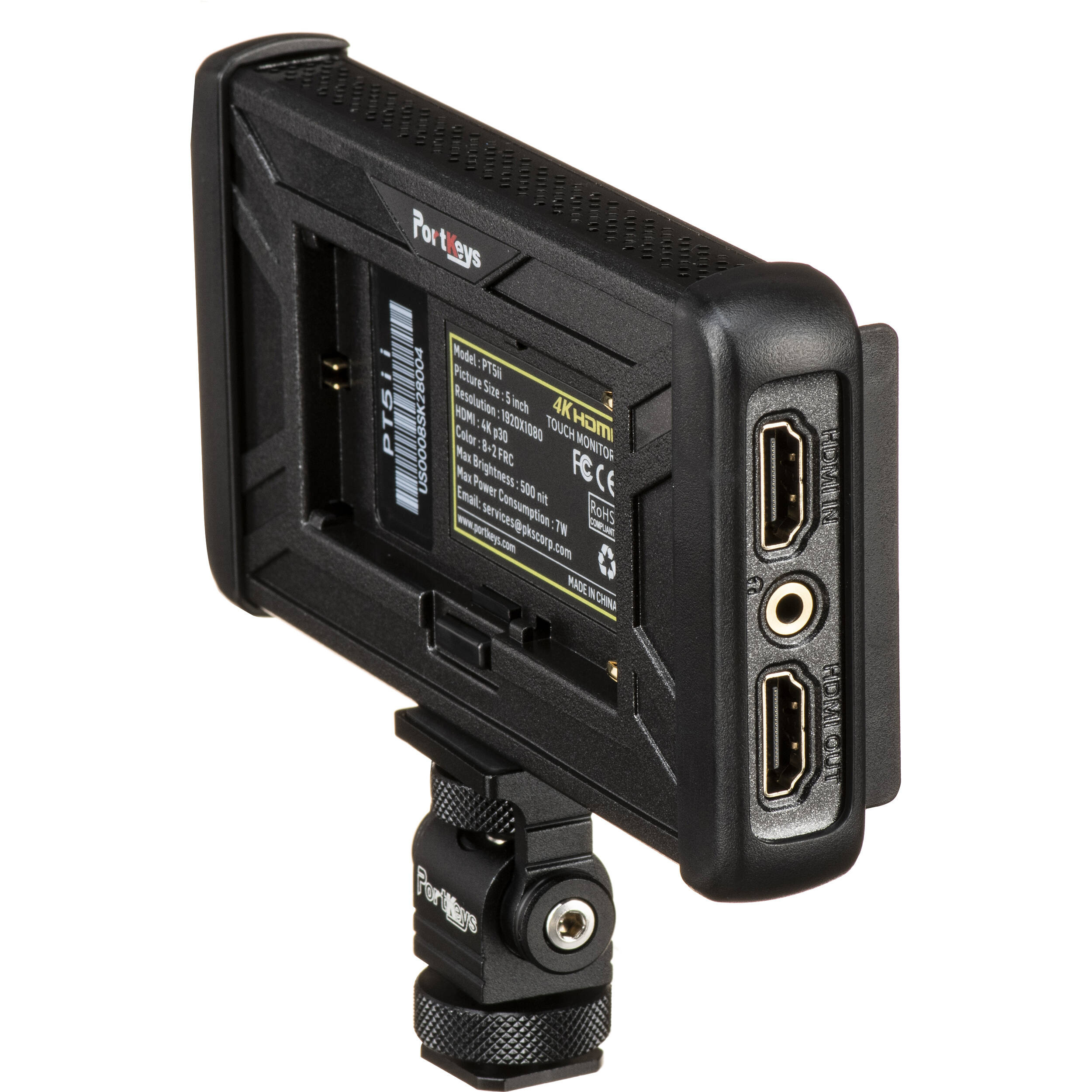 【超美品】Portkeys PT5 II モニター 5 Amazon.co.jp: Portkeys PT5 II モニター 5'' ウルトラHD 4K