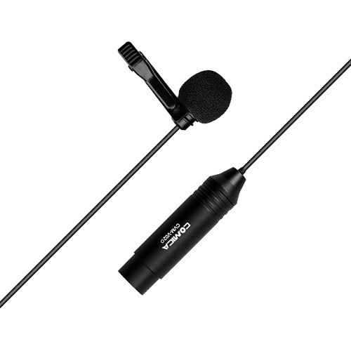 Comica Audio CVM-V02O Omnidirectional Lavalier Microphone with XLR Connector (4.5m)
