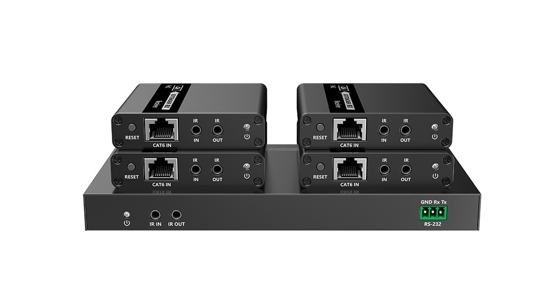 Lenkeng LKV724P 1-In-4-Out 4K30Hz HDMI Extender