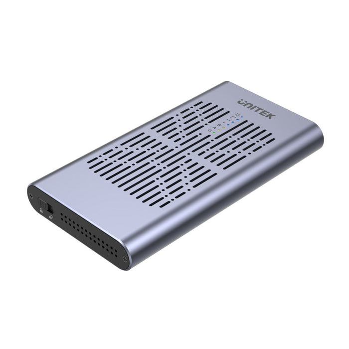 UNITEK USB-C to PCIe/NVMe M.2 SSD 10Gbps Dual Bay Enclosure