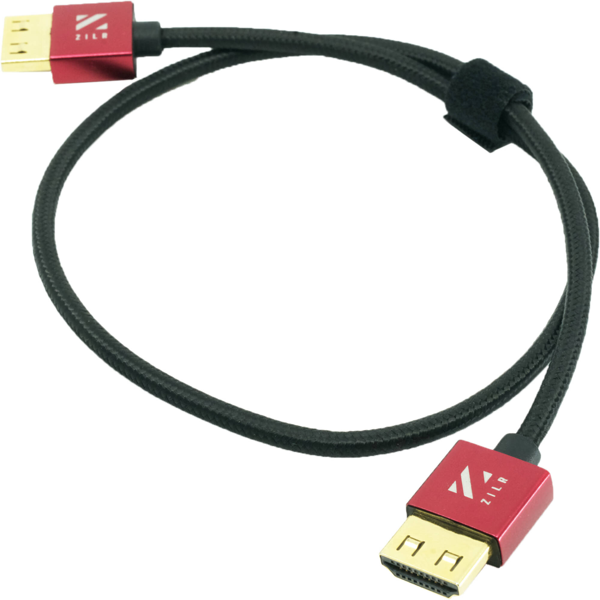 ZILR ZRHAA08 Nylon Ultra High-Speed HDMI Cable with Ethernet (50cm)