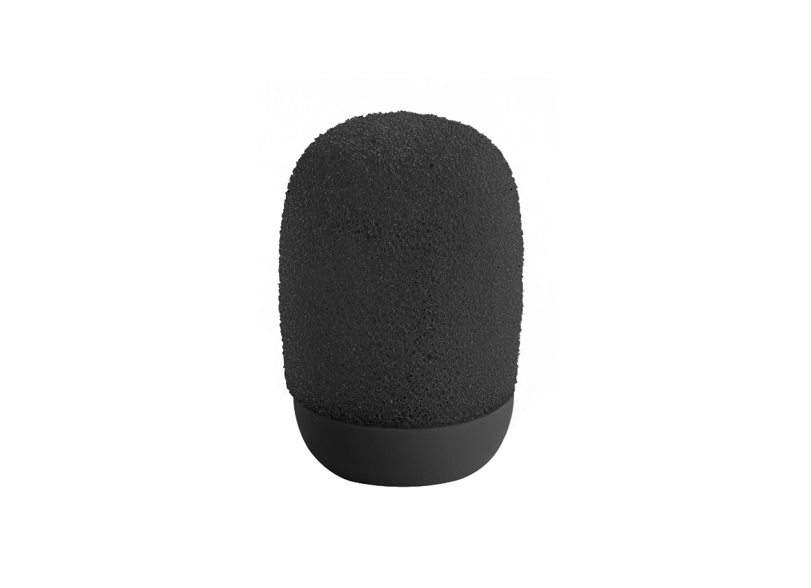 Shure Snap Fit Windscreen for UL4 (Black, 3 Pack)