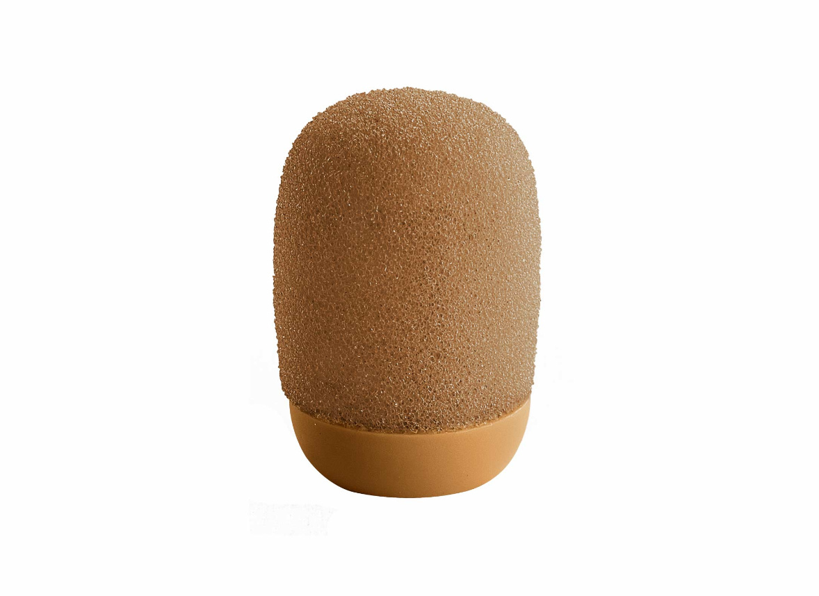 Shure Snap Fit Windscreen for UL4 (Cocoa, 3 Pack)