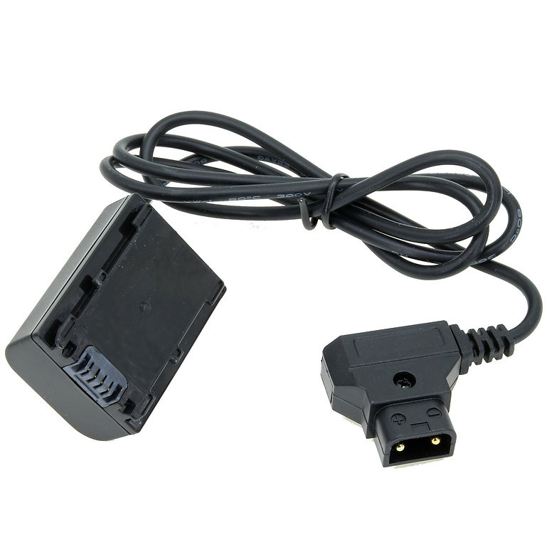 GyroVu D-Tap to Sony NP-FV50 Dummy Battery Adapter Cable (30")