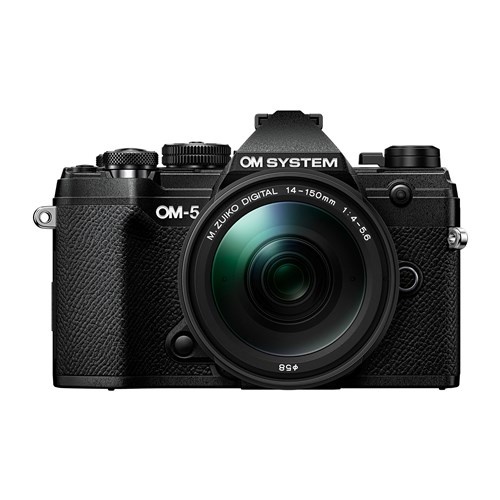 OM System OM-5 Mirrorless Camera w/ 14-150mm Lens (Black)