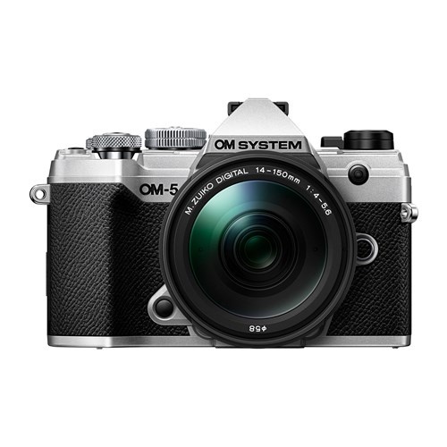 OM System OM-5 Mirrorless Camera w/ 14-150mm Lens (Silver)