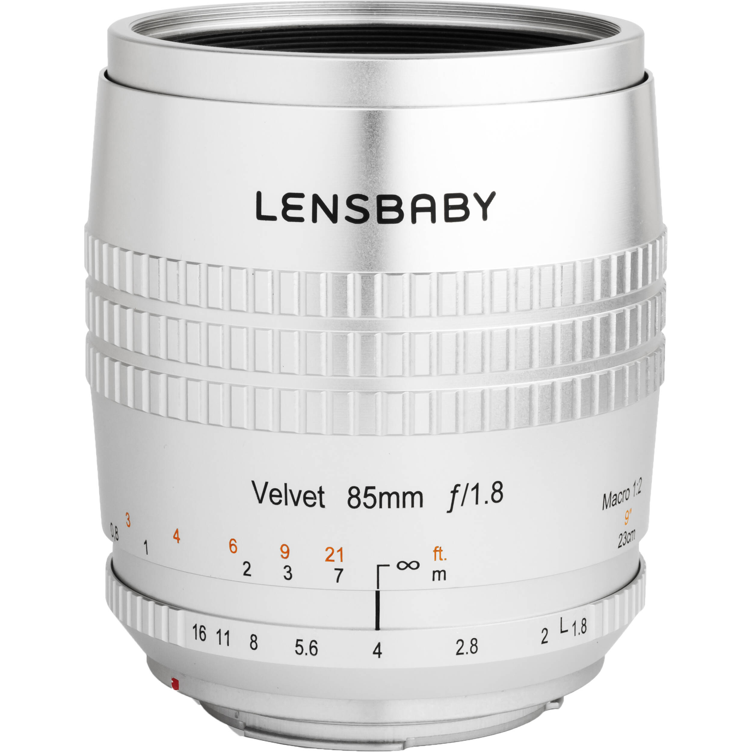Lensbaby Velvet 85mm f/1.8 Lens for Nikon Z (Silver)