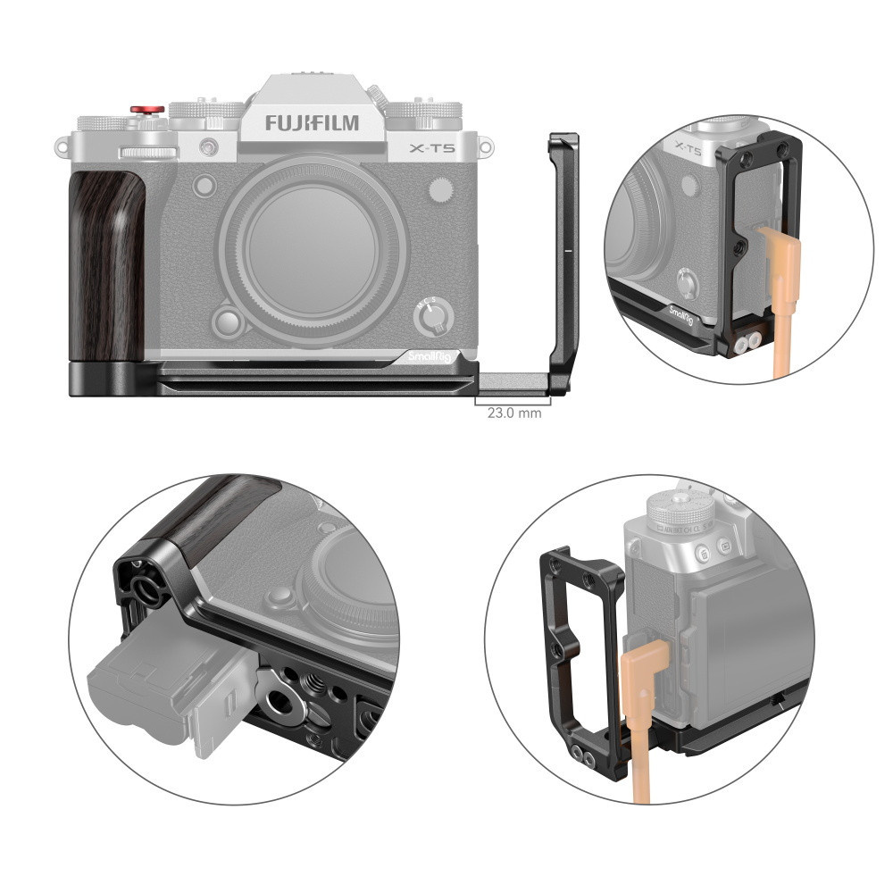 L Bracket Smallrig Fuji Xt3 SmallRig L-Bracket For FUJIFILM GFX