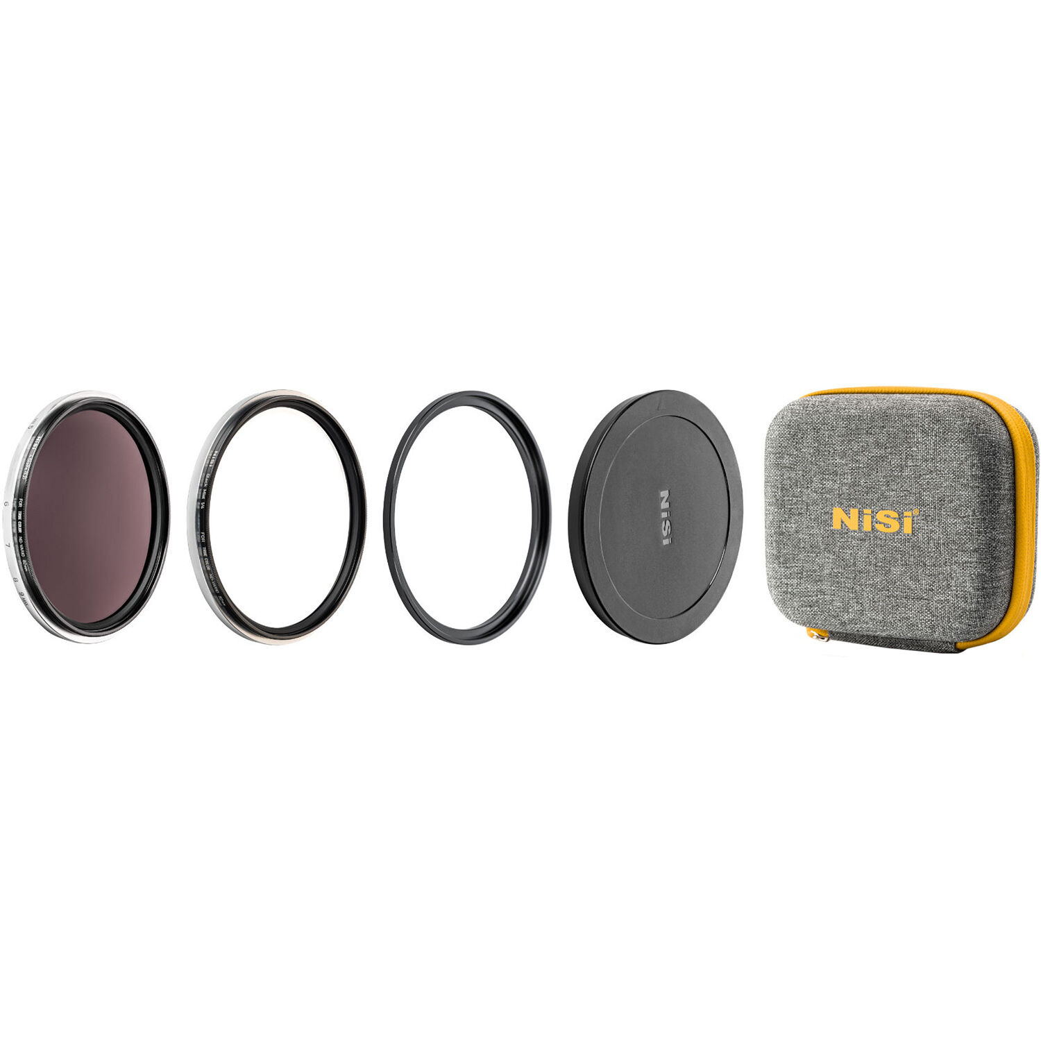 NiSi 82mm Add on Kit for Swift True Color VND 1-5-Stop Kit (4-Stop ND + Black Mist 1/4)