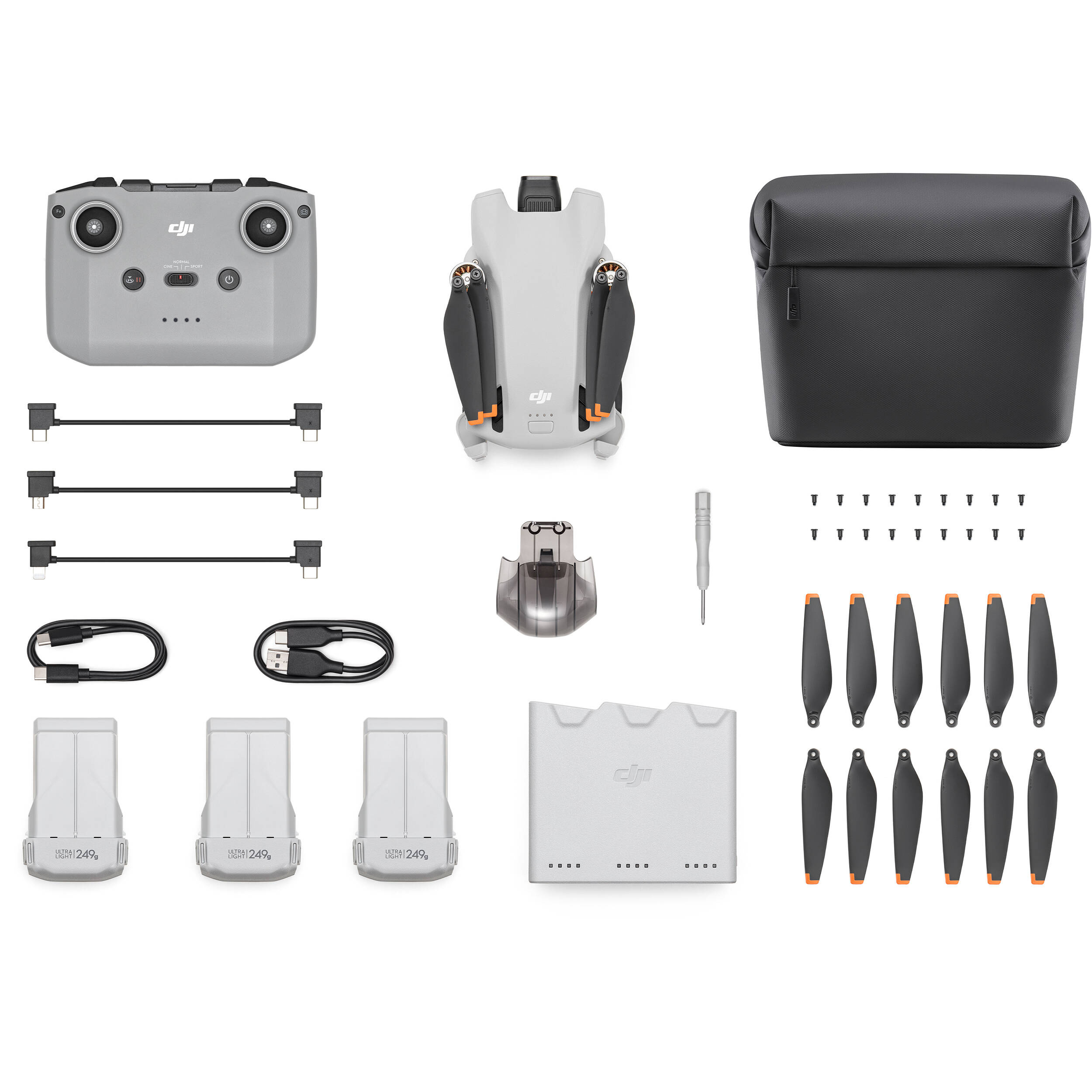 DJI Mini 3 Fly More Combo Plus with DJI RC-N1 Remote | NZ