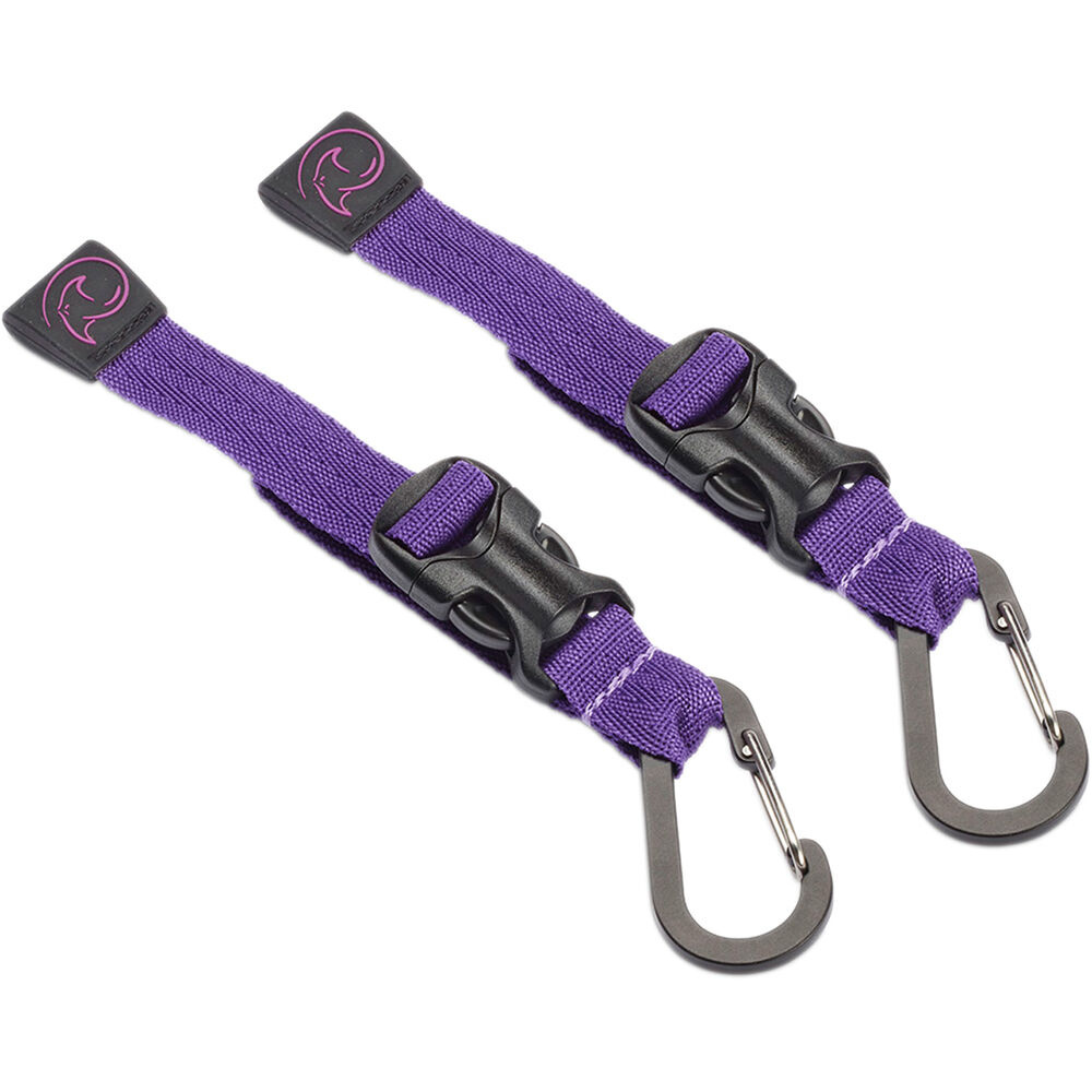 K-Tek KCH3 Cable Hanger with Buckle (2-Pack, Purple)