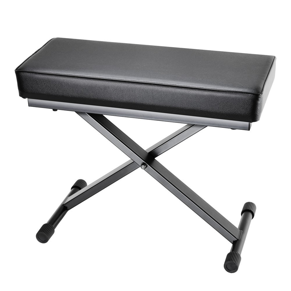 Adam Hall Folding Keyboard Bench With Extra Thick Padding