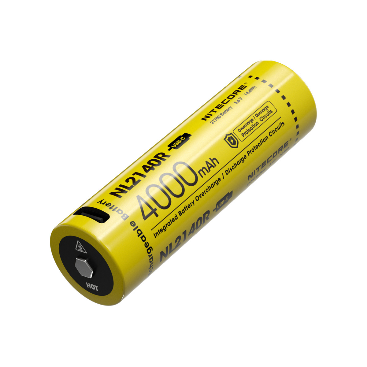 Nitecore NL2140R 4000mAh Battery with USB-C