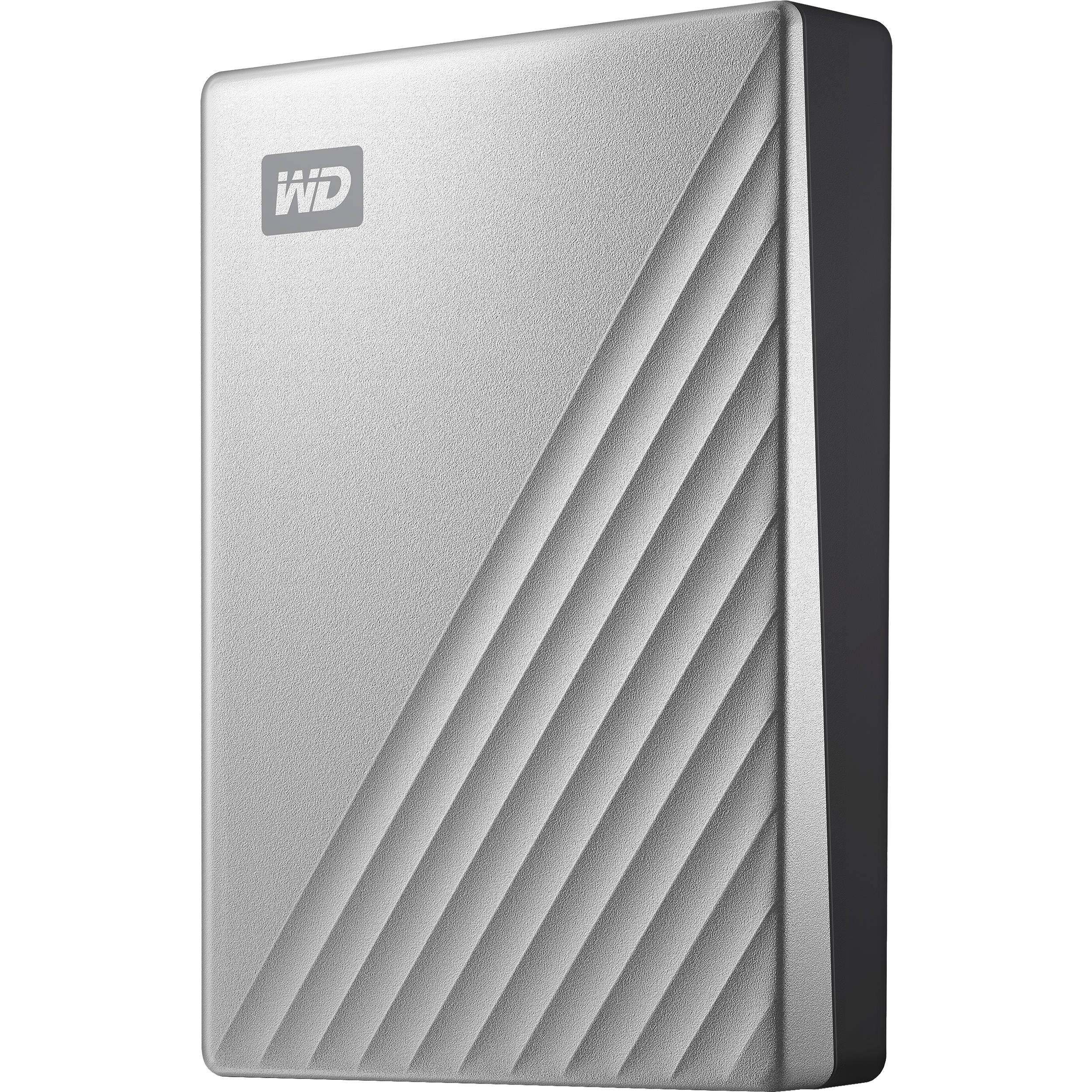 Western Digital My Passport Ultra USB 3.0 Type-C External Hard Drive for Mac (5TB, Silver)
