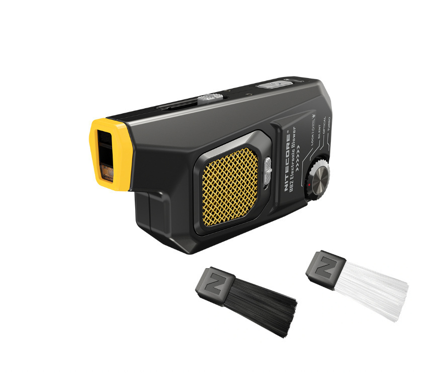 Nitecore BlowerBaby 2 Camera Cleaning Air Blower with Magnetic Quick Release Lens Brush