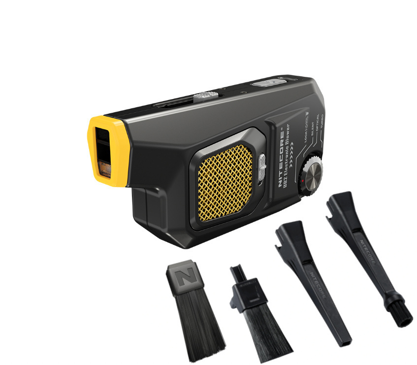 Nitecore BlowerBaby 2 Camera Cleaning Air Blower with Multipurpose Cleaning Kit