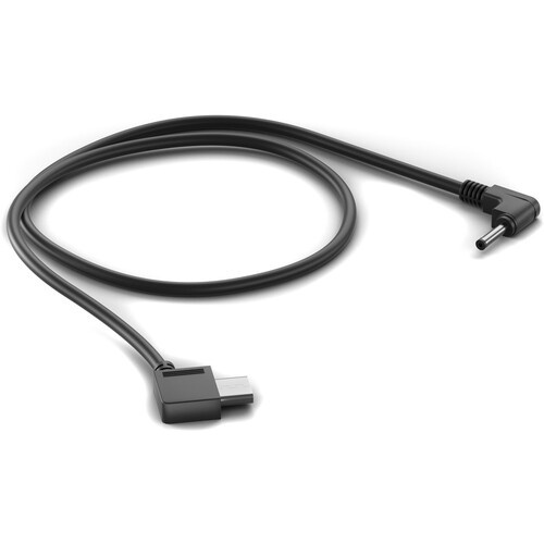 Tilta 12V USB-C to 3.5mm DC Male Power Cable (Right-Angle, 40cm)