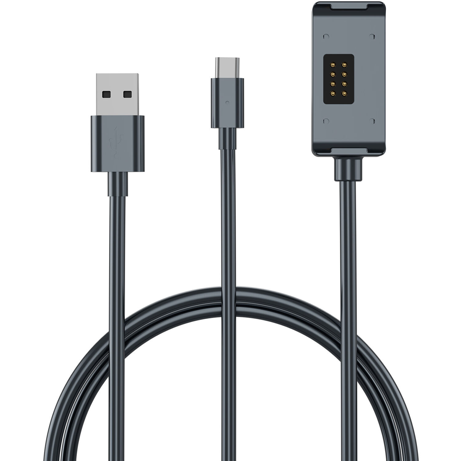 TELESIN Magnetic USB Type-C Charging Cable for DJI Action 2 (0.65m)