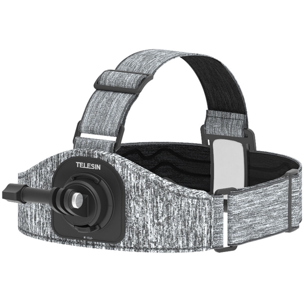 TELESIN Head Strap with Dual Action Camera Mounts