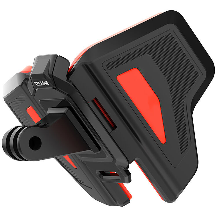 TELESIN Motorcycle Helmet Chin Mount for Action Cameras