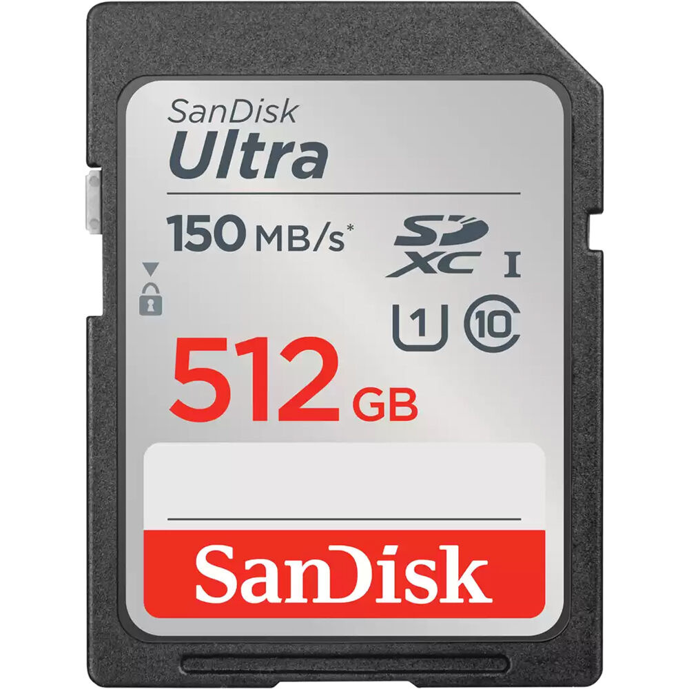 SanDisk 512GB Ultra UHS-I SDXC Memory Card