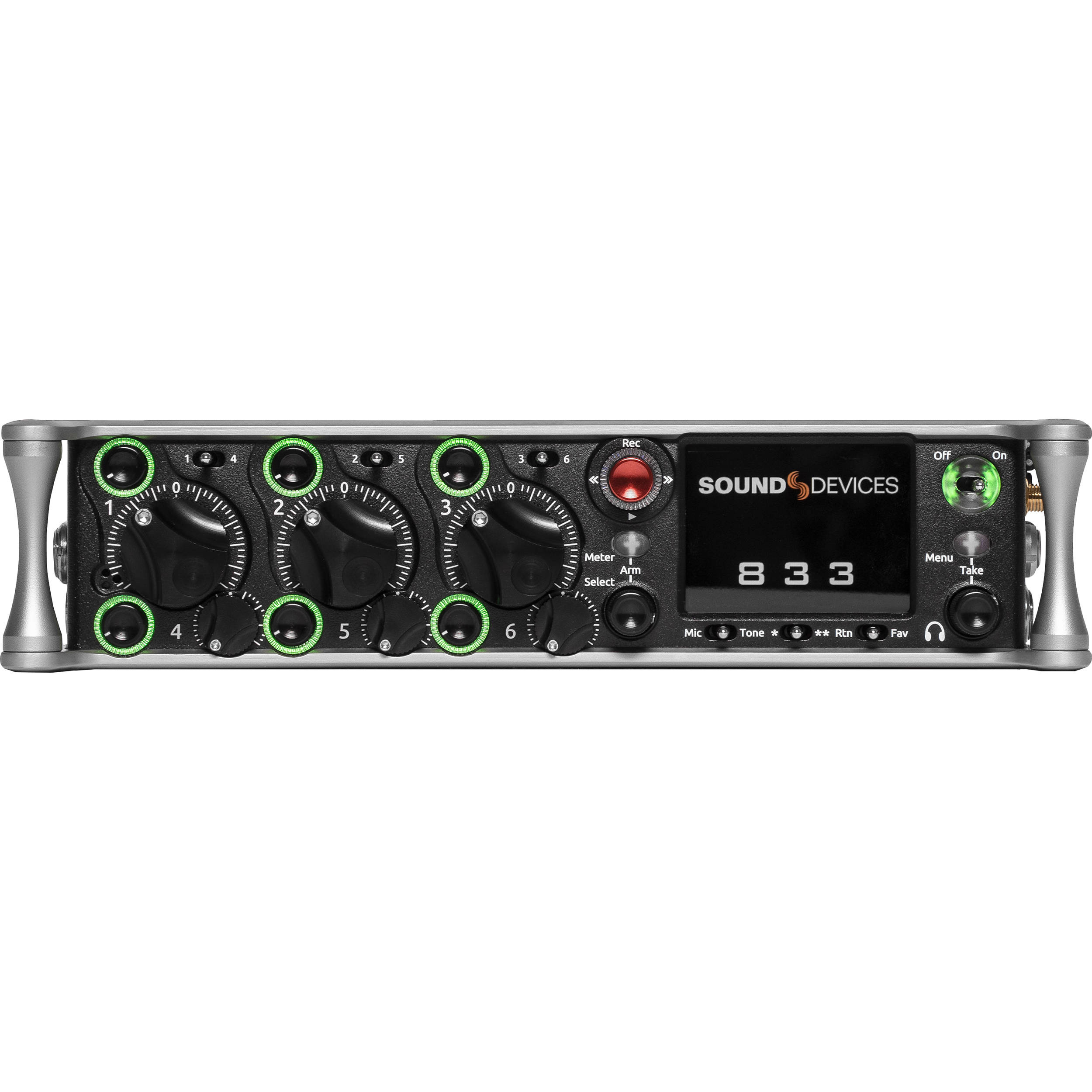Sound Devices 833 8-Channel / 12-Track Multitrack Field Recorder