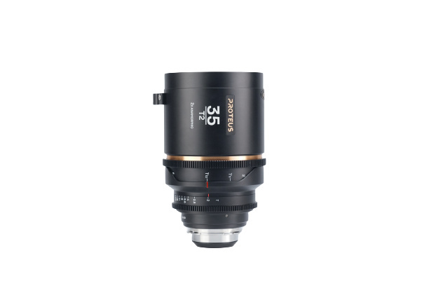 Laowa Proteus 35mm T2.0 2X Anamorphic Lens with EF Adapter (PL Mount, Amber, Feet)