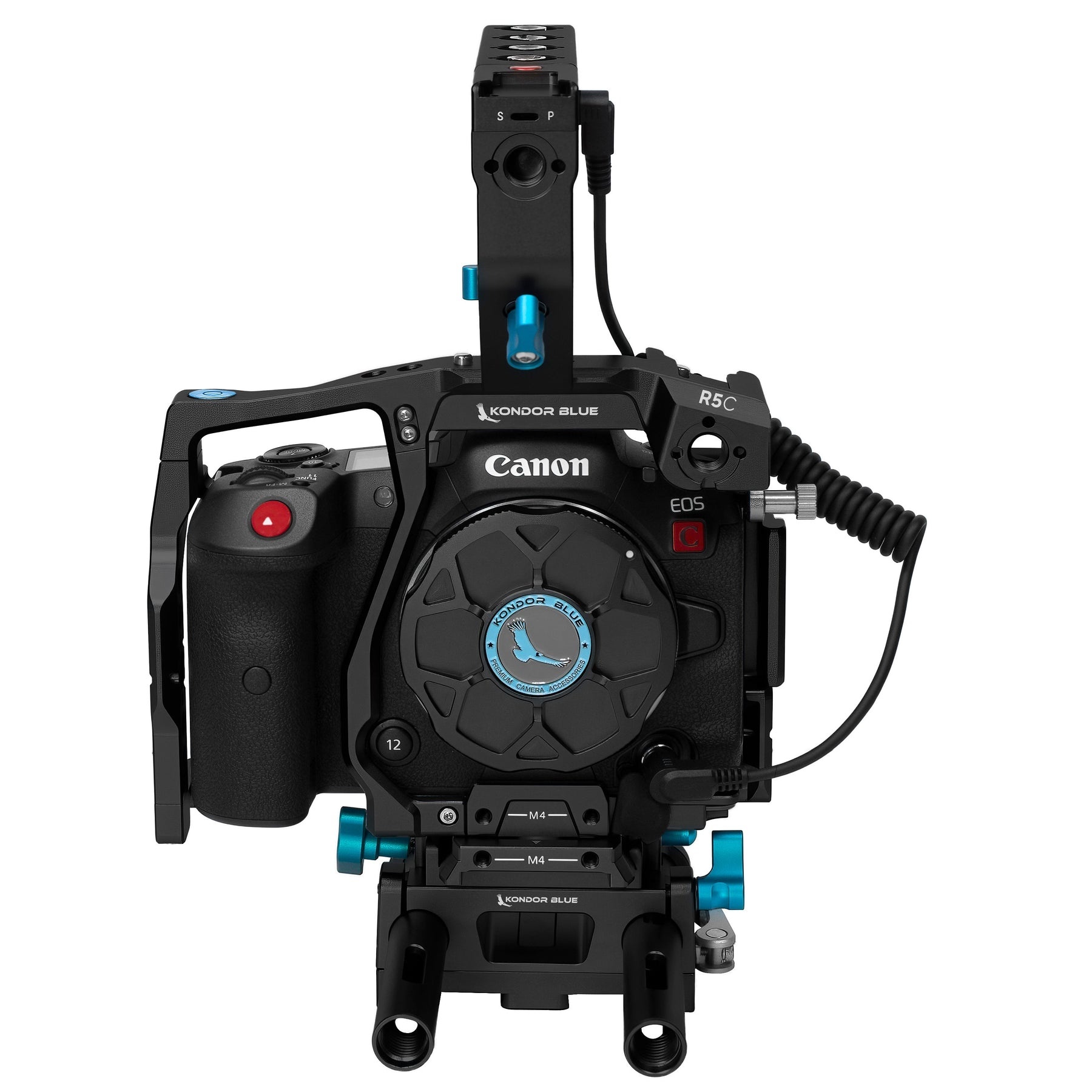 Kondor Blue Canon R5C Base Rig (Raven Black)