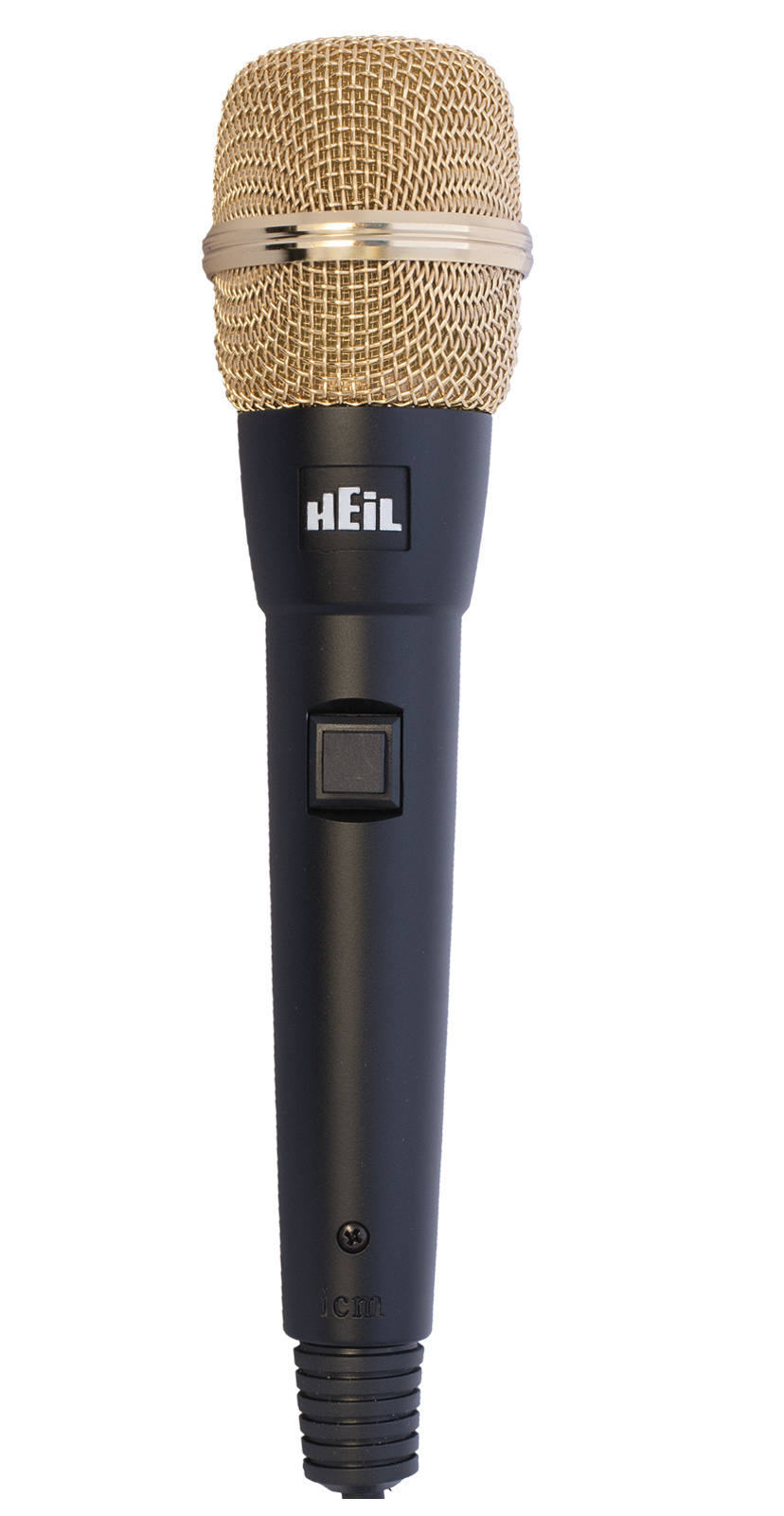 Heil iCM Handheld Microphone (Black and Gold)