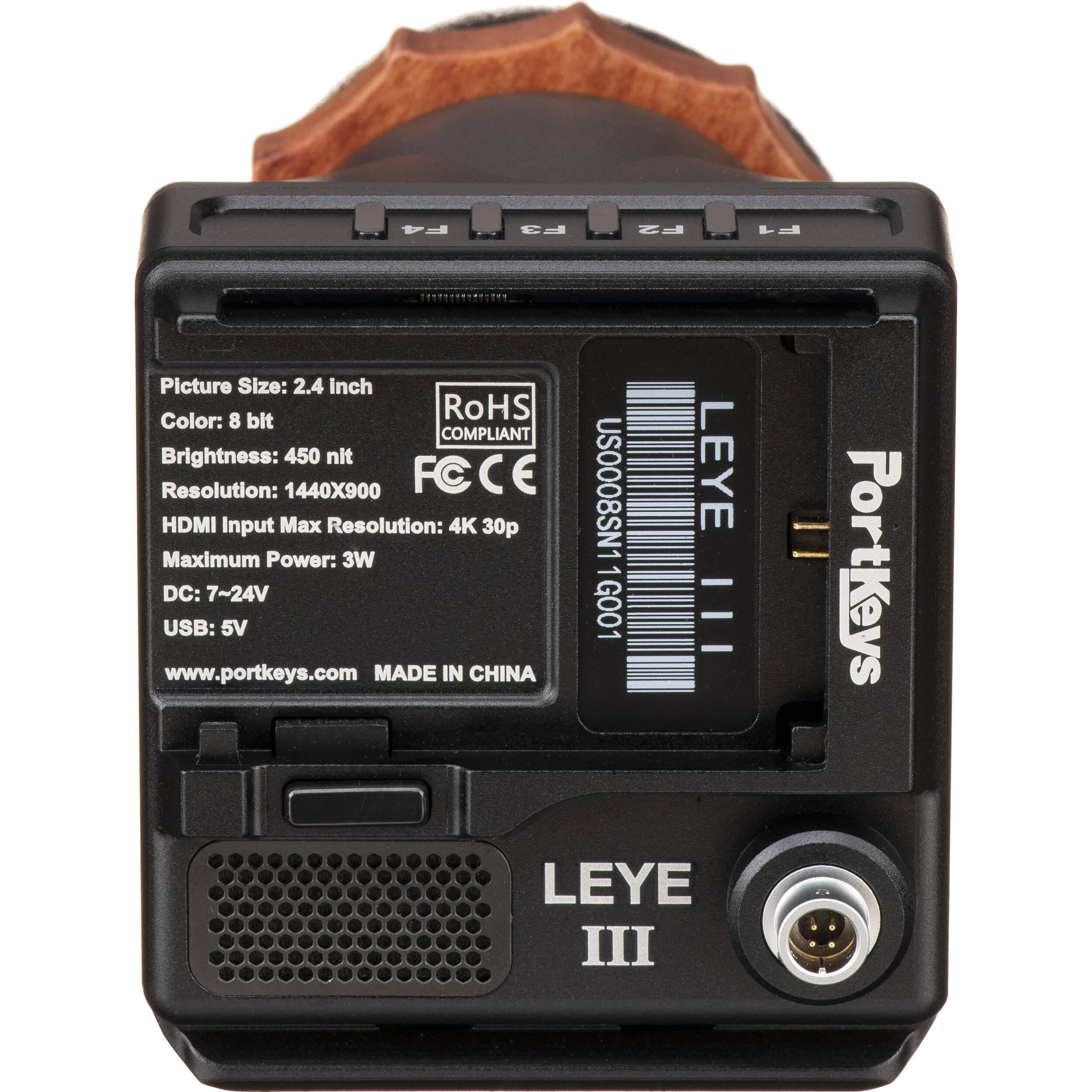 その他 Portkeys LEYE II HDMI Viewfinder PortKeysがバッテリープレート内蔵のビューファインダー