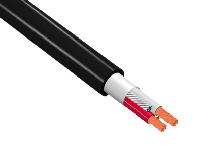 Maximum 2 x 2.5mm Conductor Speaker Cable (100m, Black)