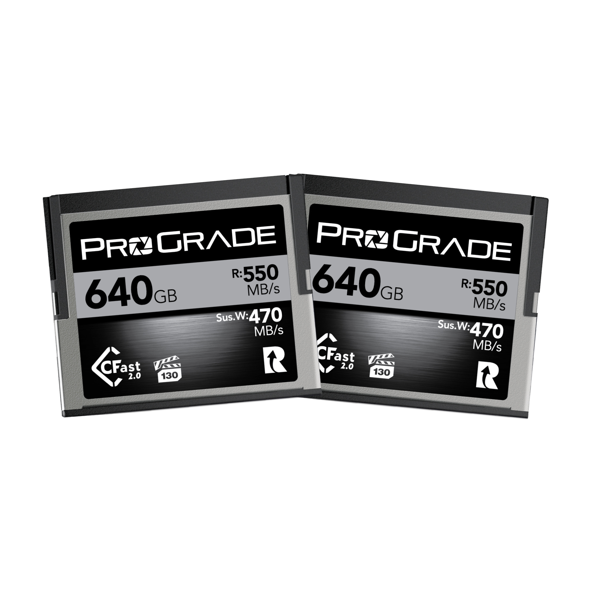 ProGrade Digital 640GB CFast 2.0 Cobalt Memory Card (2-Pack)