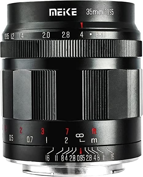 Meike 35mm F0.95 APS-C Lens (E Mount)