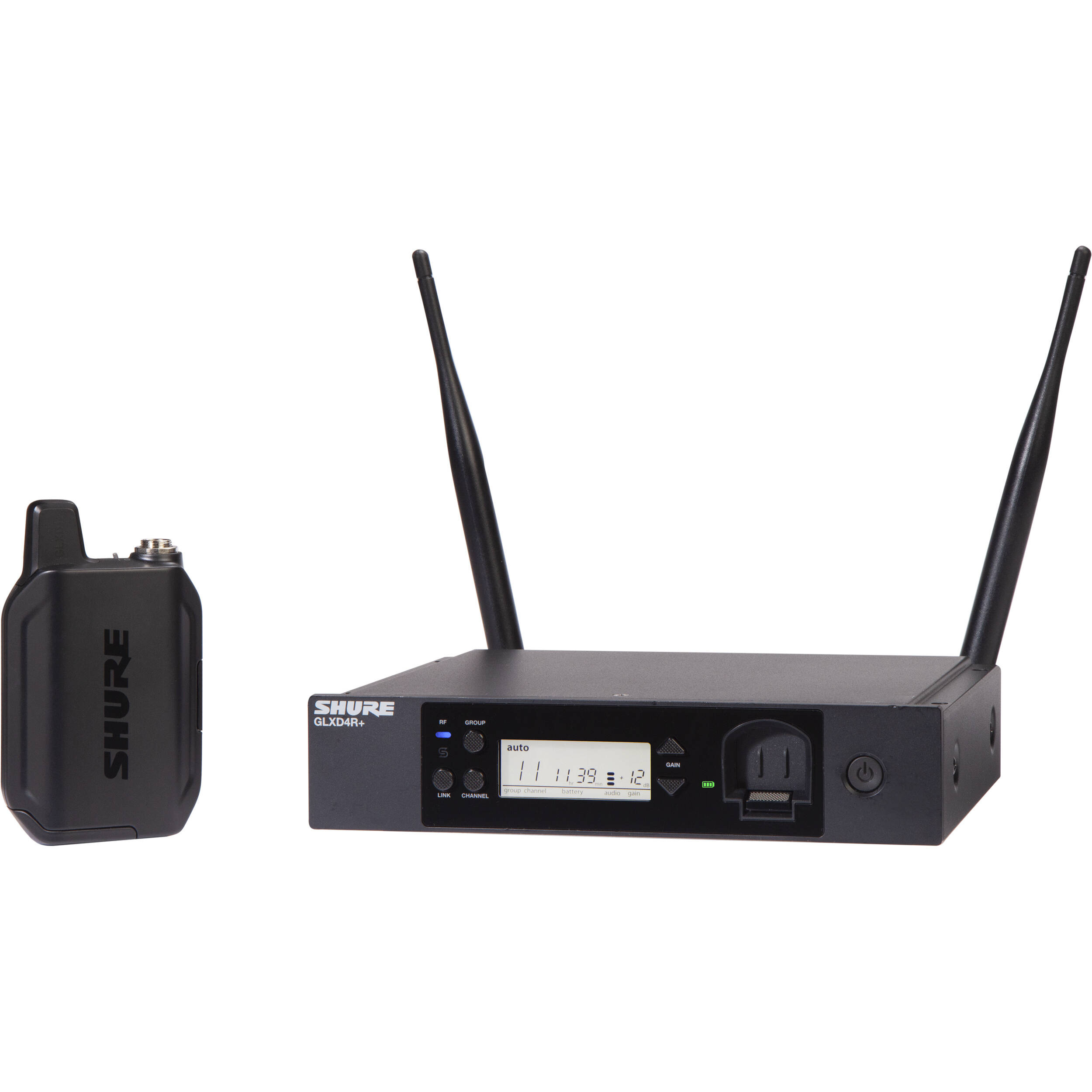 Shure GLXD14R+ Dual-Band Wireless Guitar Rack System