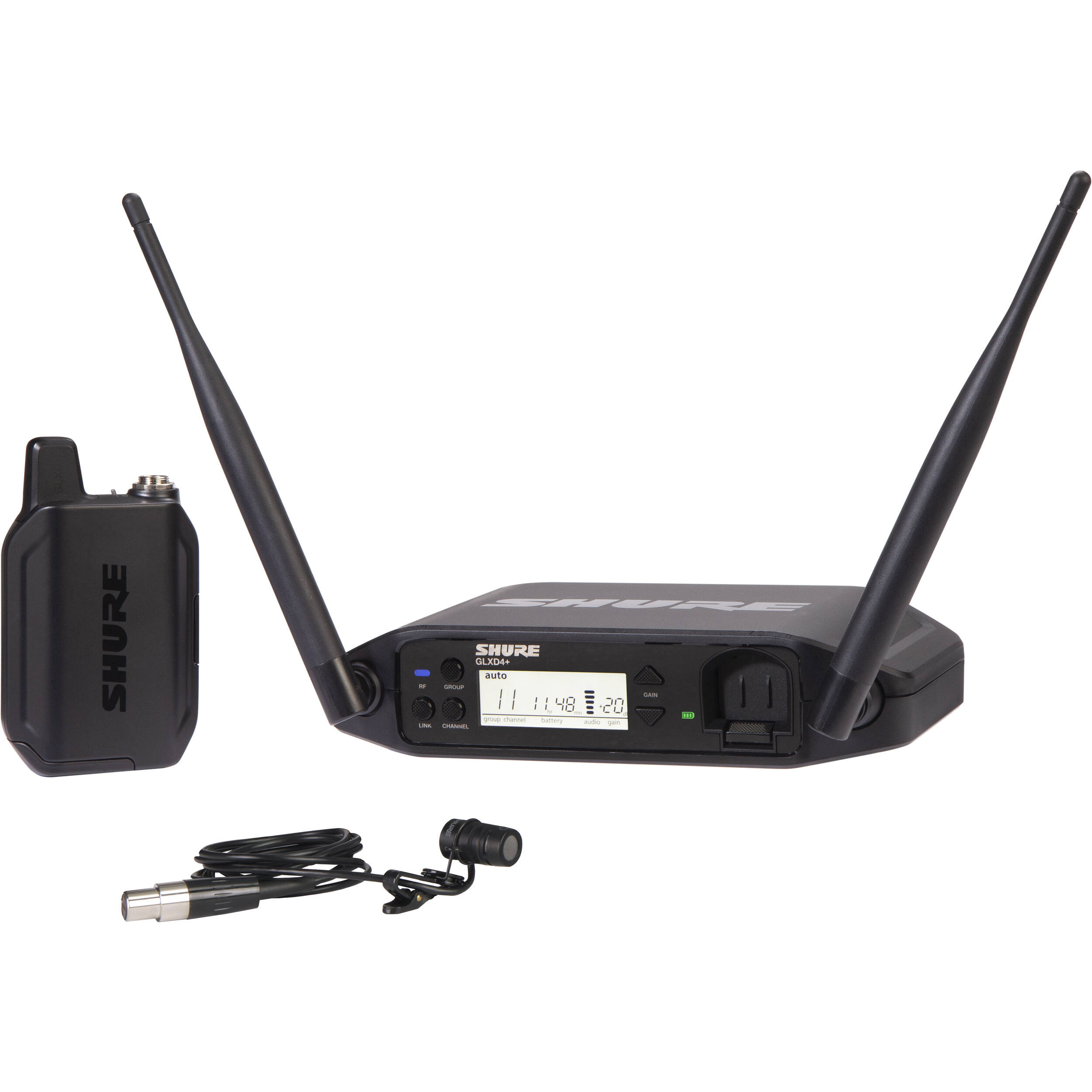 Shure GLXD14+ Dual-Band Cardioid Wireless Presenter System