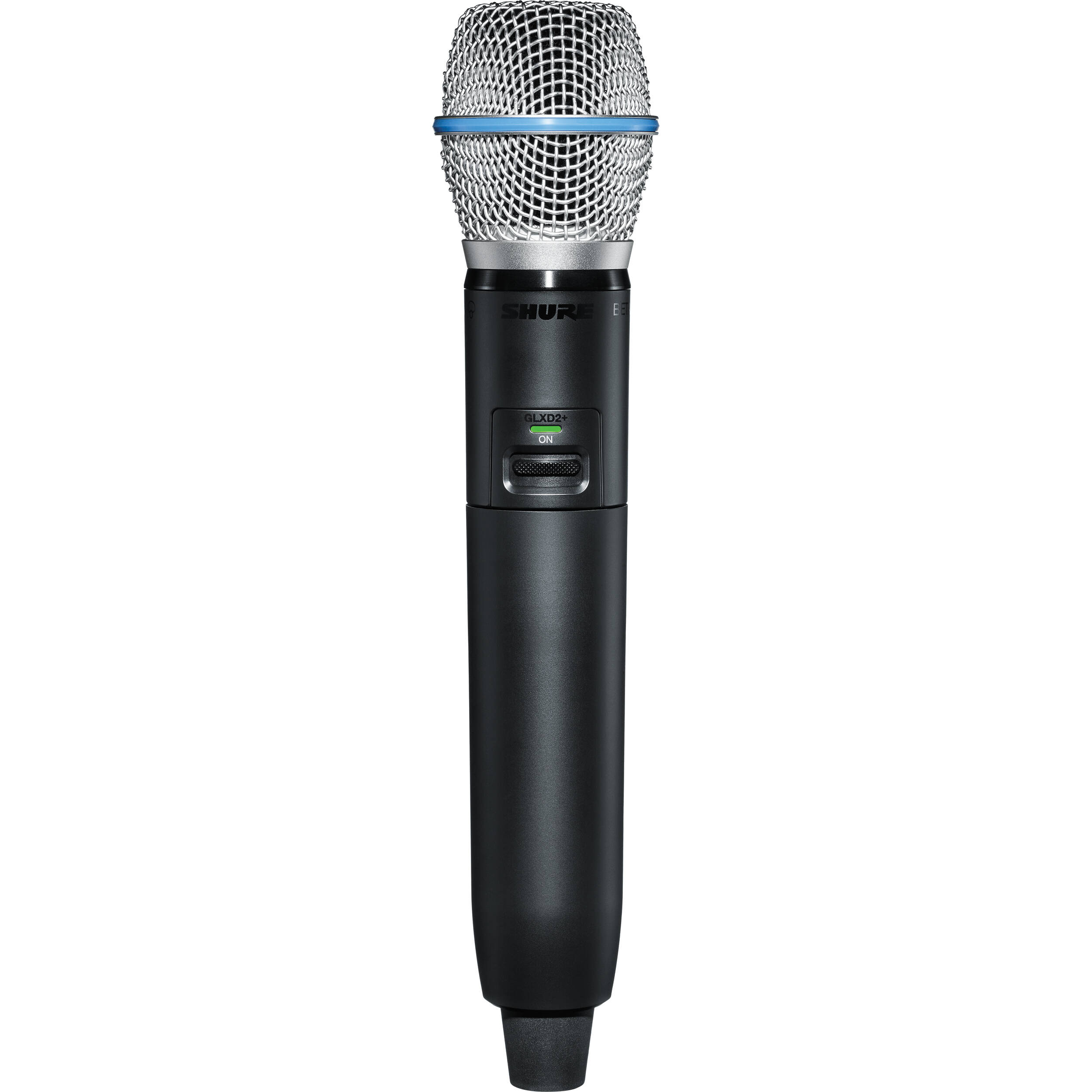 Shure GLXD2+ Dual-Band Wireless Handheld Transmitter with BETA 87A Microphone