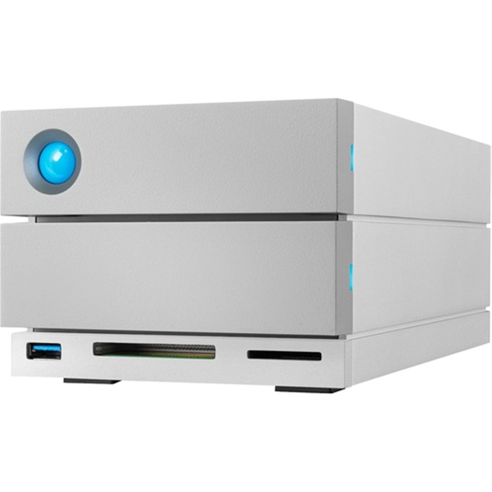 LaCie 40TB 2big Dock 2-Bay Thunderbolt 3 RAID Array (White)