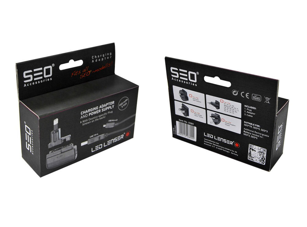 Ledlenser SEO/H-Series Charge Adapter