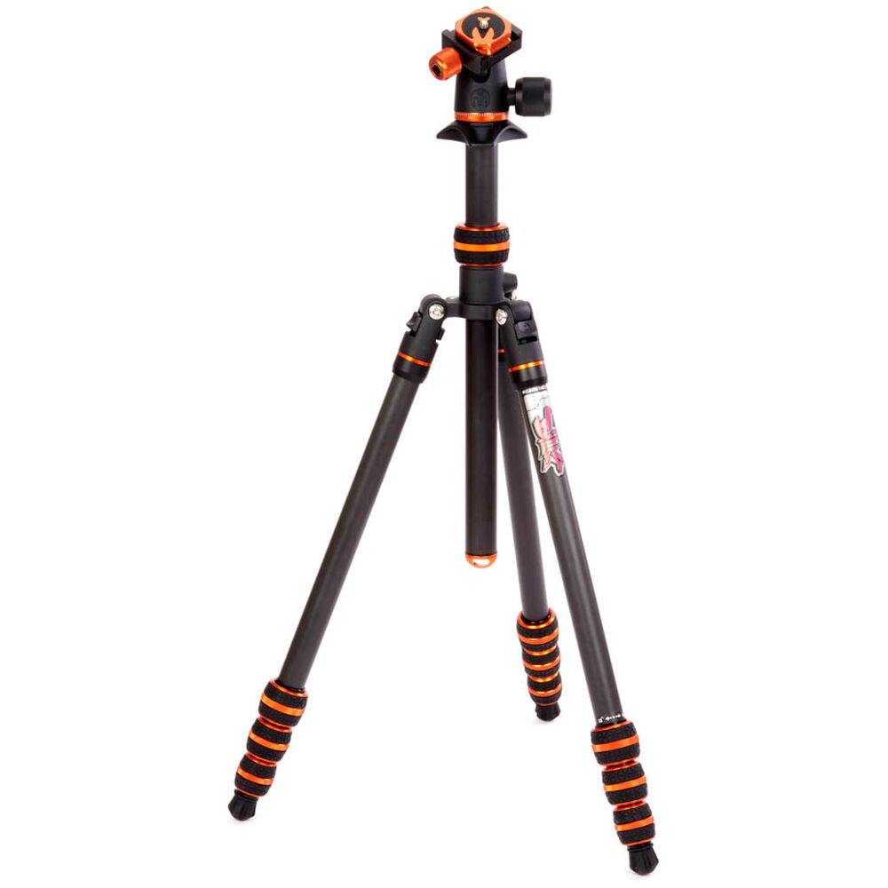 3 Legged Thing Punks Billy 2.0 Carbon Fibre Tripod with AirHed Neo 2.0 Ball Head (Black)